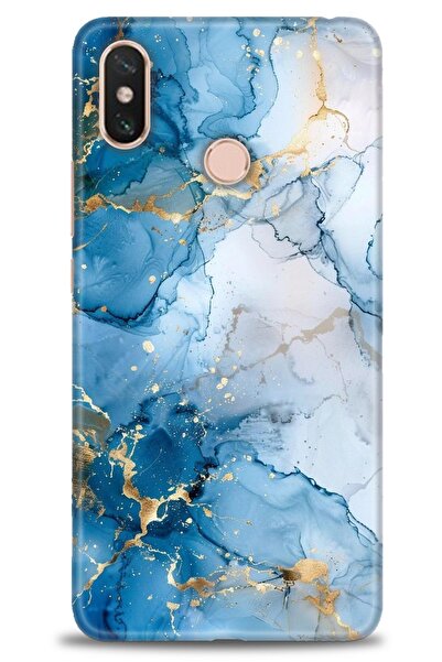 kılıfevreni حافظة متوافقة مع هاتف Xiaomi Mi Max 3 + واقي شاشة من السيراميك غي...