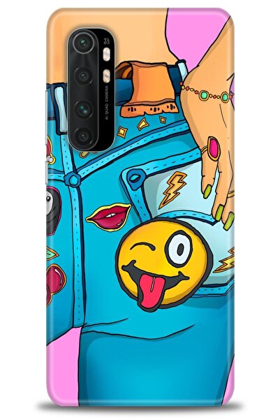 kılıfevreni حافظة متوافقة مع هاتف Xiaomi Mi Note 10 Lite + واقي شاشة من السير...