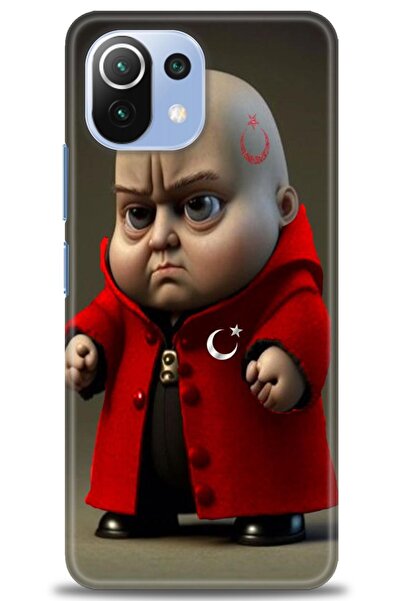 kılıfevreni غطاء متوافق مع هاتف Xiaomi Mi 11 Lite A+ Plus غطاء HD مطبوع - غطا...