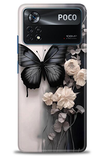 kılıfevreni Poco X4 Pro 5G Uyumlu HD Kalite Silikon Kılıf Şeffaf Silikon Koru...