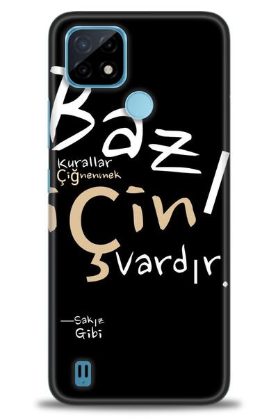 kılıfevreni غطاء متوافق مع هاتف Realme C21 A+ Plus غطاء HD مطبوع - غطاء من ال...