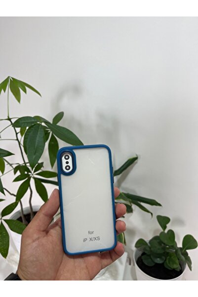 Iphone X/XS Şeffaf Kamera Korumalı Şeffaf Kılıf