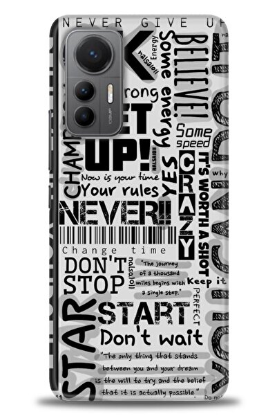 kılıfevreni غطاء متوافق مع هاتف Xiaomi Mi 12 Lite A+ Plus HD مطبوع - غطاء من ...