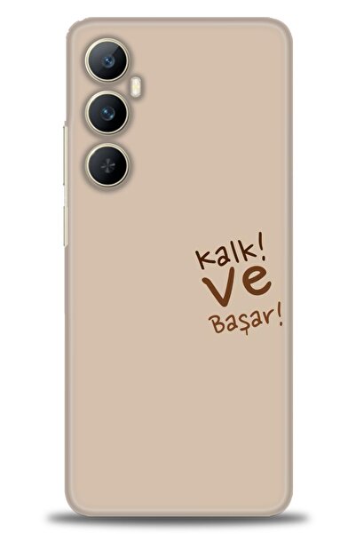 realme حافظة A+ Plus متوافقة مع شبكة الجيل الرابع C65 + واقي شاشة سيراميك غير...