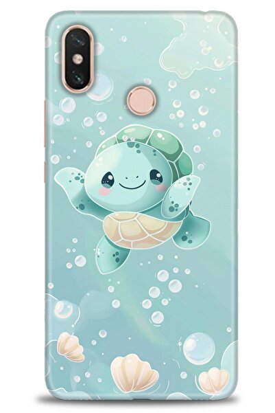 kılıfevreni حافظة متوافقة مع هاتف Xiaomi Mi Max 3 + واقي شاشة من السيراميك غي...