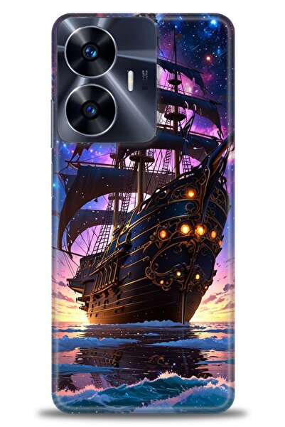 kılıfevreni جراب A+ Plus متوافق مع هاتف Realme C55 4G + واقي شاشة سيراميك غير...