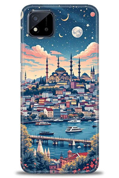 kılıfevreni غطاء متوافق مع هاتف Realme C11 2021 A+ Plus غطاء HD مطبوع - غطاء ...