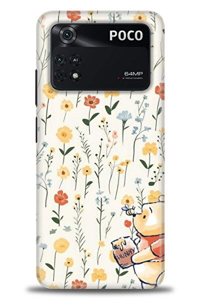 kılıfevreni حافظة متوافقة مع هاتف Xiaomi Poco M4 Pro 4G A+ Plus + واقي شاشة م...