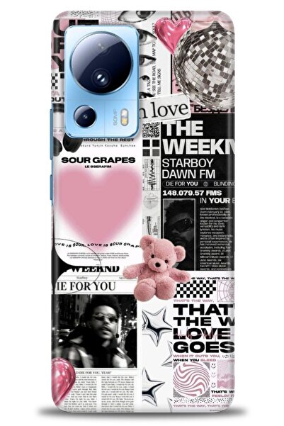 kılıfevreni غطاء متوافق مع هاتف Xiaomi Mi 13 Lite A+ Plus HD مطبوع - غطاء من ...