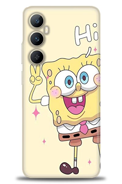 realme حافظة A+ Plus متوافقة مع شبكة الجيل الرابع C65 + واقي شاشة سيراميك غير...