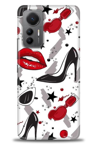 kılıfevreni غطاء متوافق مع هاتف Xiaomi Mi 12 Lite A+ Plus HD مطبوع - غطاء من ...