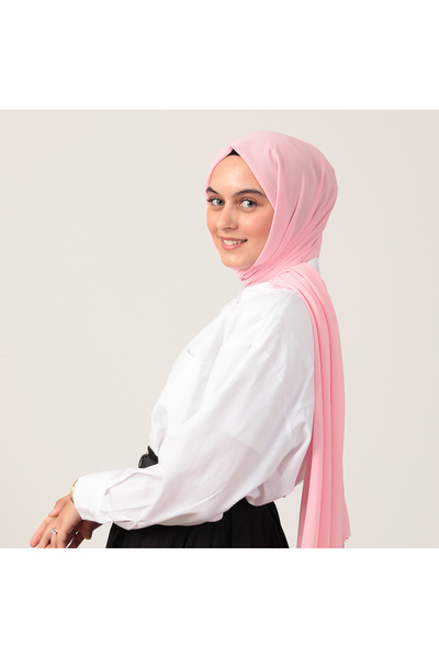 ipekistanbul Chiffon Shawl - Pinko