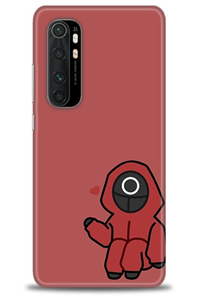 kılıfevreni حافظة متوافقة مع هاتف Xiaomi Mi Note 10 Lite + واقي شاشة من السير...