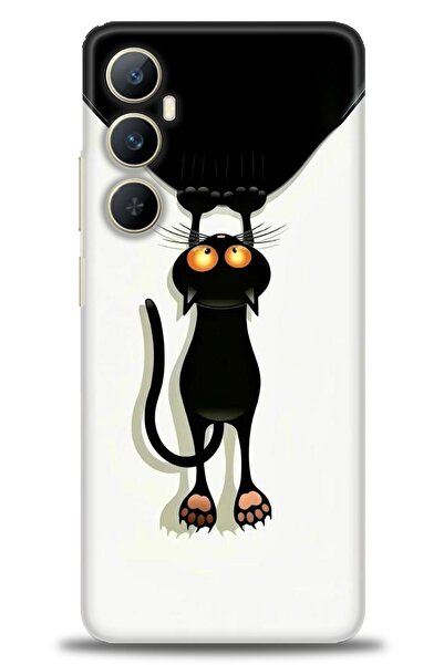 realme حافظة A+ Plus متوافقة مع شبكة الجيل الرابع C65 + واقي شاشة سيراميك غير...