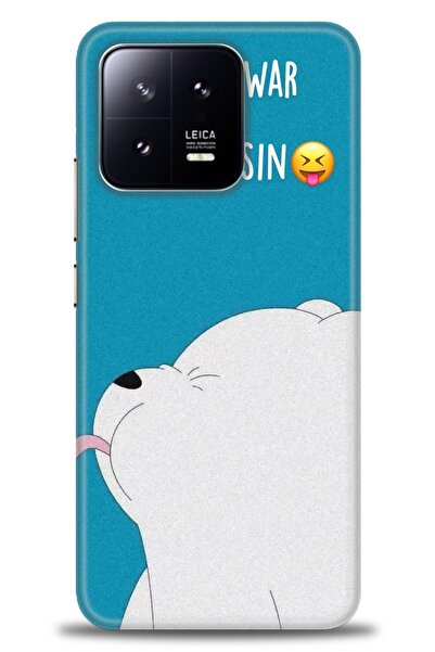 kılıfevreni حافظة متوافقة مع هاتف Xiaomi Mi 13 + واقي شاشة من السيراميك غير ق...