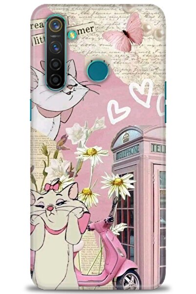 realme حافظة متوافقة مع 5 Pro A+ Plus + واقي شاشة سيراميك غير قابل للكسر - 218