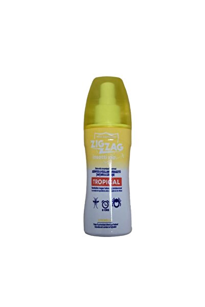 Zigzag Lotiune impotriva tantarilor si capuselor Tropical Citronella, 100 ml