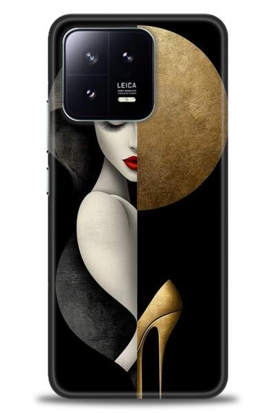 kılıfevreni حافظة متوافقة مع هاتف Xiaomi Mi 13 + واقي شاشة من السيراميك غير ق...