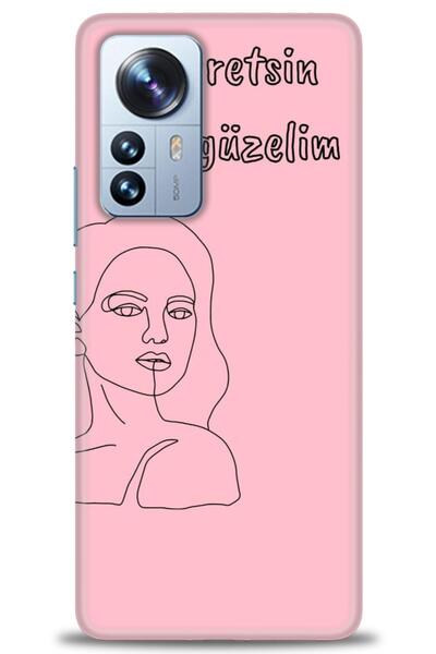 kılıfevreni حافظة متوافقة مع هاتف Xiaomi Mi 12 Pro + واقي شاشة من السيراميك غ...