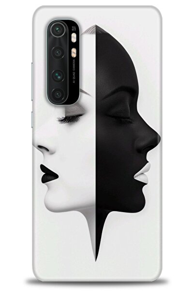 kılıfevreni حافظة متوافقة مع هاتف Xiaomi Mi Note 10 Lite + واقي شاشة من السير...