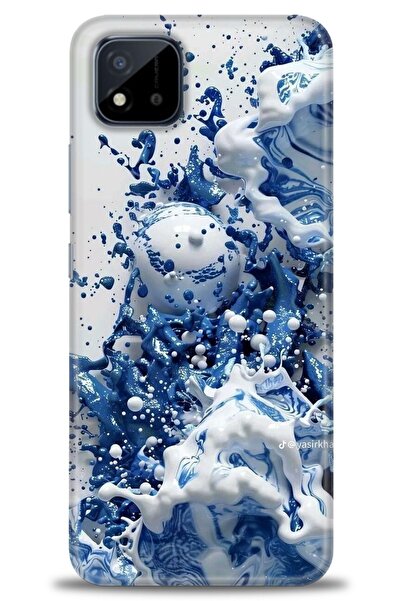 kılıfevreni غطاء متوافق مع هاتف Realme C11 2021 A+ Plus غطاء HD مطبوع - غطاء ...