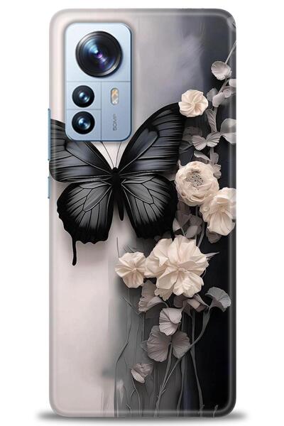 kılıfevreni حافظة متوافقة مع هاتف Xiaomi Mi 12 Pro + واقي شاشة من السيراميك غ...