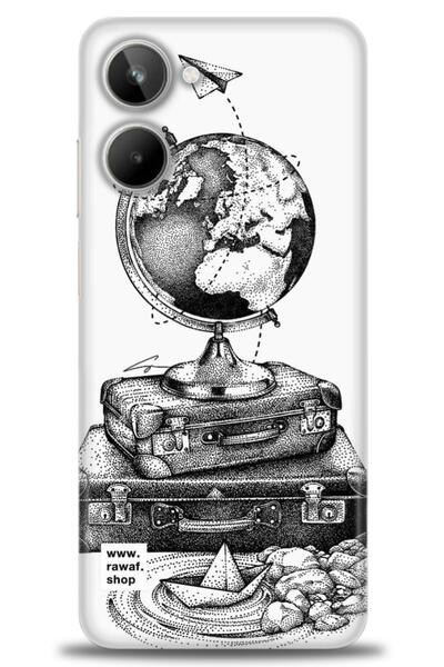 kılıfevreni جراب A+ Plus متوافق مع هاتف Realme 10 4G + واقي شاشة سيراميك غير ...