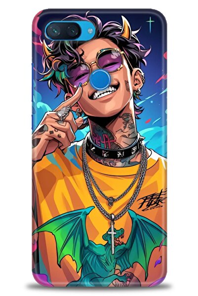 kılıfevreni غطاء متوافق مع هاتف Xiaomi Mi 8 Lite A+ Plus HD مطبوع - غطاء سيلي...