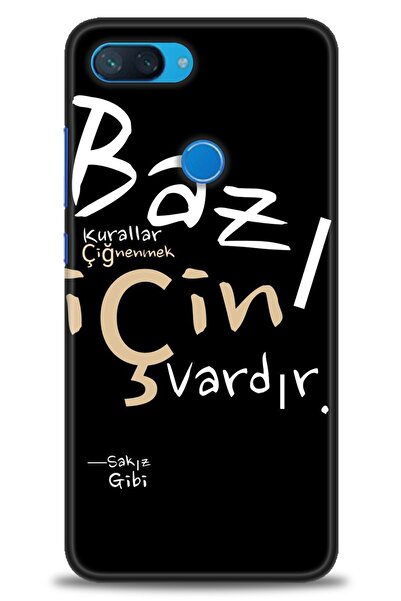 kılıfevreni غطاء متوافق مع هاتف Xiaomi Mi 8 Lite A+ Plus HD مطبوع - غطاء من ا...