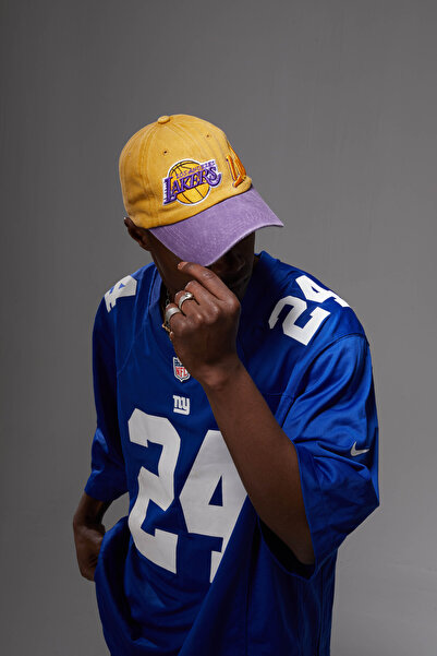 Berellini Los Angeles Lakers Yıkamalı Şapka (SPECIAL DESIGN)