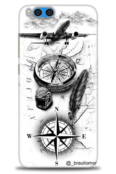 kılıfevreni حافظة متوافقة مع هاتف Xiaomi Mi Note 3 + واقي شاشة من السيراميك غ...