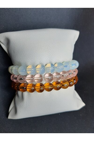 MRYart Set of 3 Glass Bead Bracelets – Buy 3 Pay Less Offer Unisex