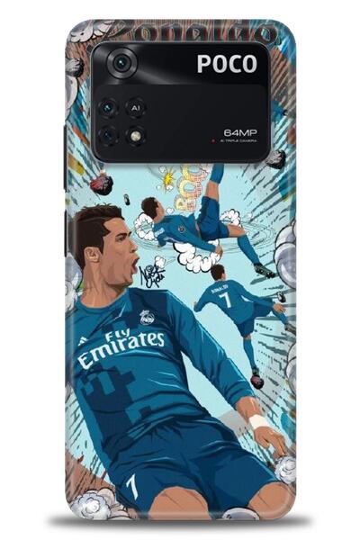 kılıfevreni حافظة متوافقة مع هاتف Xiaomi Poco M4 Pro 4G A+ Plus + واقي شاشة م...