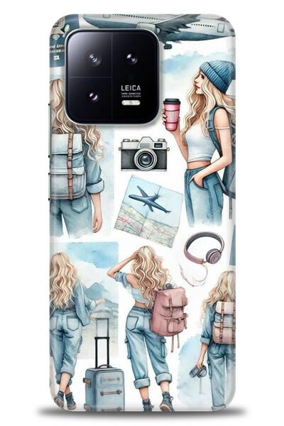 kılıfevreni جراب متوافق مع هاتف Xiaomi Mi 13 + واقي شاشة من السيراميك غير قاب...