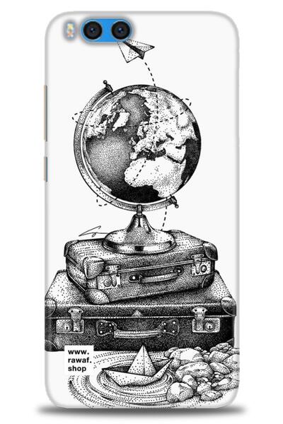 kılıfevreni حافظة متوافقة مع هاتف Xiaomi Mi Note 3 + واقي شاشة من السيراميك غ...