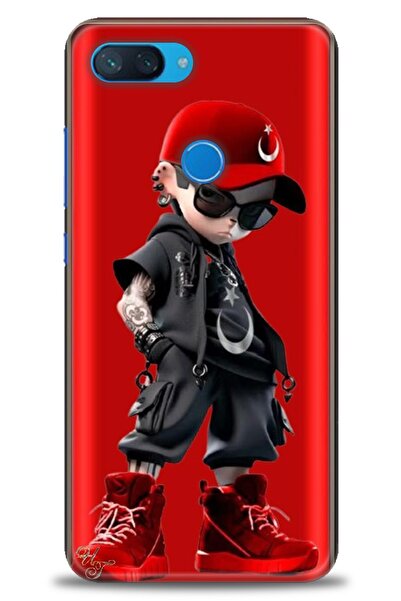 kılıfevreni غطاء متوافق مع هاتف Xiaomi Mi 8 Lite A+ Plus HD مطبوع - غطاء من ا...