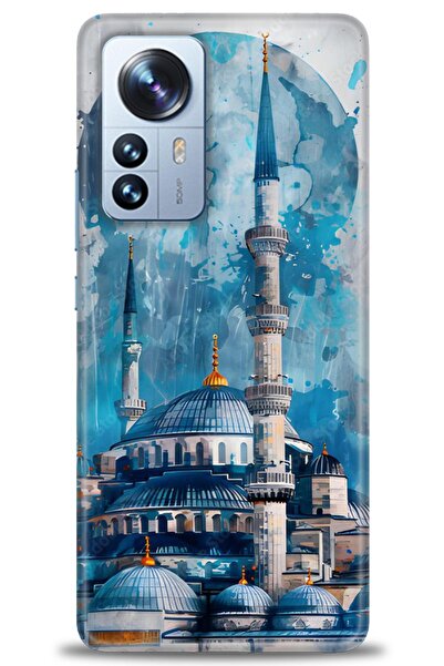 kılıfevreni حافظة متوافقة مع هاتف Xiaomi Mi 12 Pro + واقي شاشة من السيراميك غ...