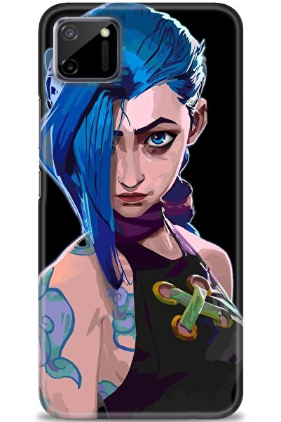 realme حافظة متوافقة مع C11 A+ Plus + واقي شاشة سيراميك غير قابل للكسر - 271