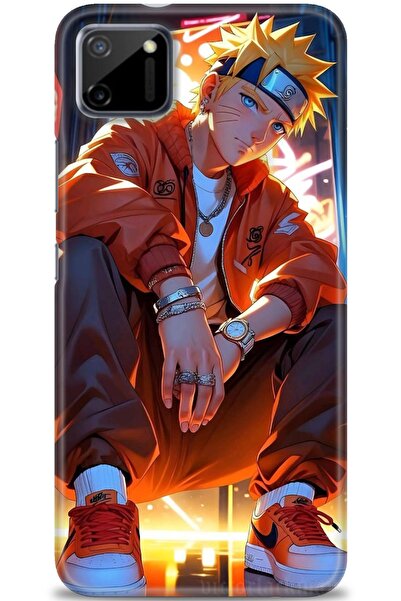 realme حافظة متوافقة مع C11 A+ Plus + واقي شاشة سيراميك غير قابل للكسر - 252