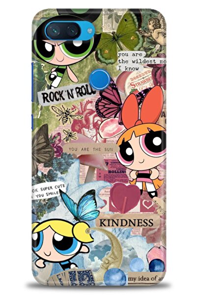 kılıfevreni غطاء متوافق مع هاتف Xiaomi Mi 8 Lite A+ Plus غطاء HD مطبوع - غطاء...