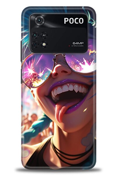 kılıfevreni جراب متوافق مع هاتف Xiaomi Poco M4 Pro 4G A+ Plus + واقي شاشة سير...