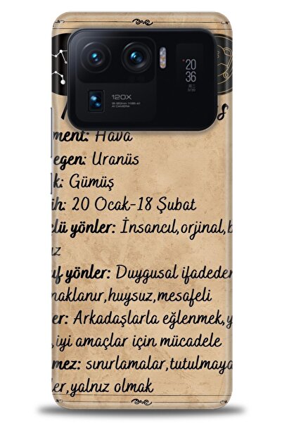 kılıfevreni حافظة متوافقة مع هاتف Xiaomi Mi 11 Ultra A+ Plus + واقي شاشة سيرا...