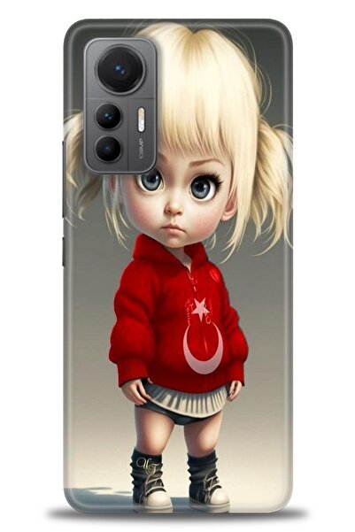 kılıfevreni غطاء متوافق مع هاتف Xiaomi Mi 12 Lite A+ Plus غطاء HD مطبوع - غطا...