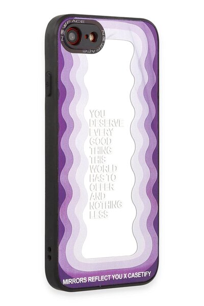 EGECEN غطاء حماية لهاتف آيفون 7 بنمط مرآة - مرآة - 5-(5796) - ECR6191-3276