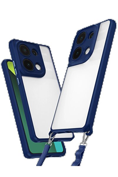 feifei حافظة هاتف Xiaomi Redmi Note 13 Pro 5G حافظة من السيليكون - أزرق داكن-(5796) - VOANFD3866-9371