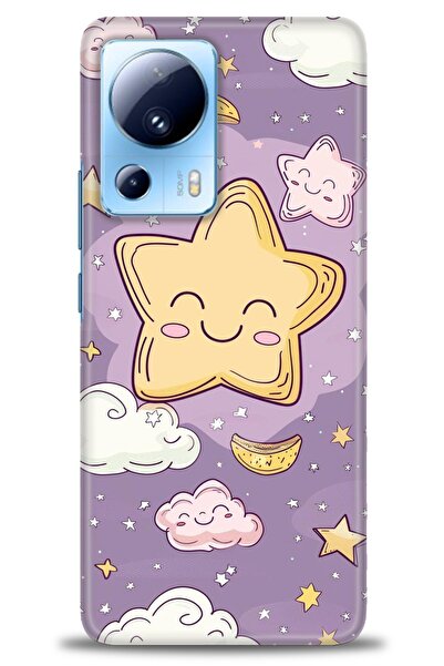 kılıfevreni غطاء متوافق مع هاتف Xiaomi Mi 13 Lite A+ Plus HD مطبوع - غطاء سيل...