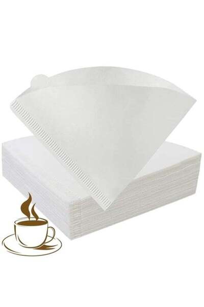 rank مرشحات القهوة V60 100 مرشح مقاس 01 كبير أبيض