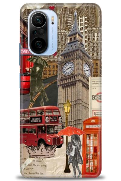 kılıfevreni غطاء متوافق مع هاتف Xiaomi Poco F3 A+ Plus HD مطبوع - غطاء من الس...