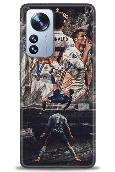 kılıfevreni حافظة متوافقة مع هاتف Xiaomi Mi 12 Pro + واقي شاشة من السيراميك غ...