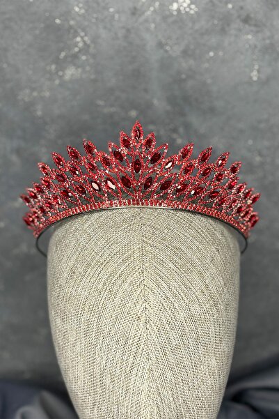 Fiyonks Atölye Regnum Premium Bridal Crown, Luxury Henna, Wedding Crown